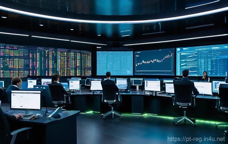 규제 업무 관련 최신 기술 트렌드 - **RegTech and AI in a Modern Lisbon Office:**
    "A vibrant and modern office space in Lisbon, bath...